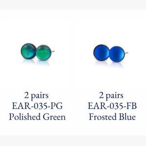 Best Seller Small Stud Earrings Package (8 Pairs) Crystals